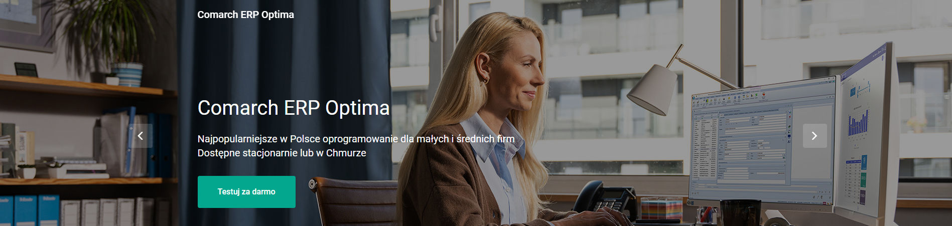 Comarch ERP Optima - systey ERP
